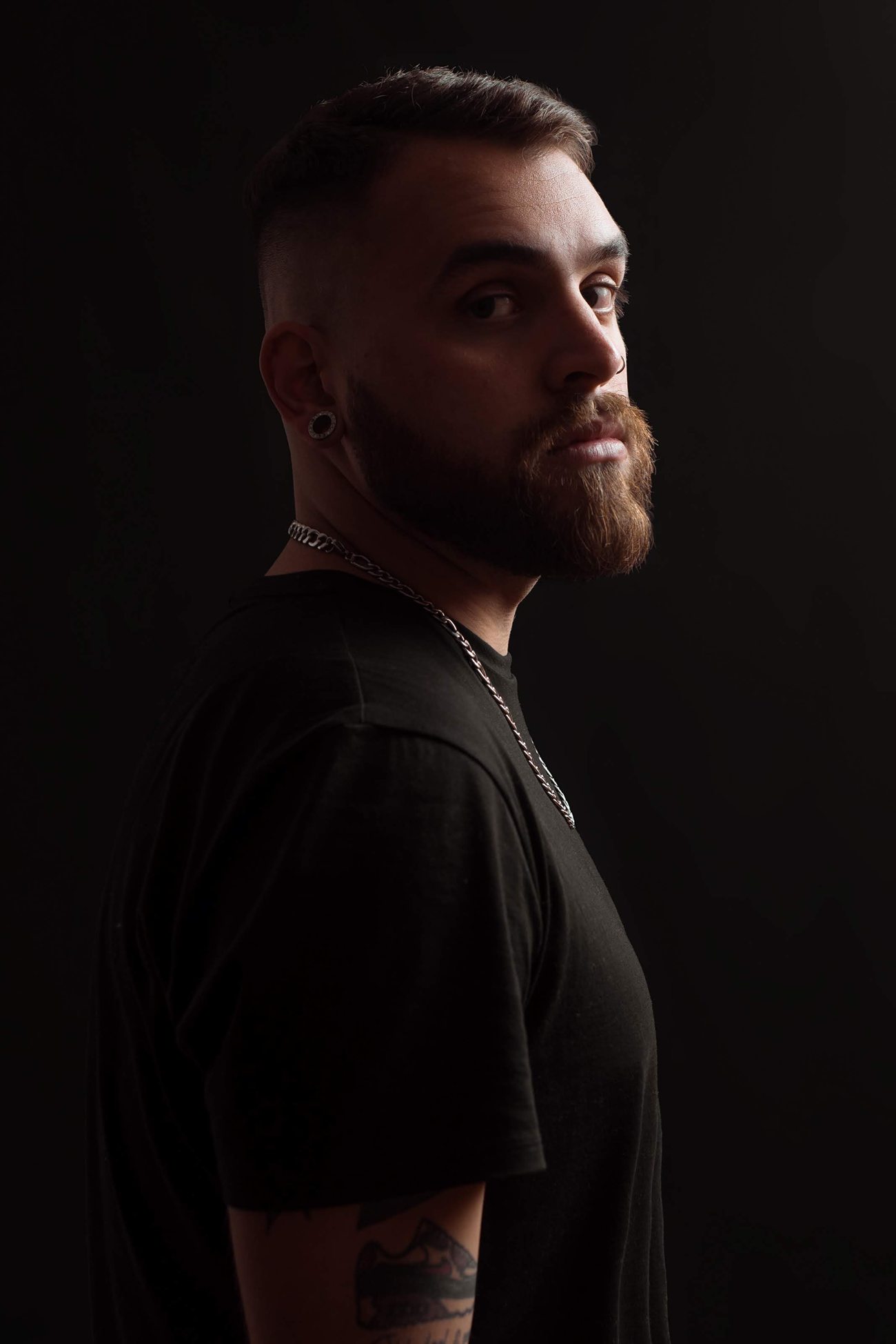 Agustín Rose, retrato de estudio